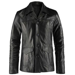 Hitman Men's Fashion Leather Jacket