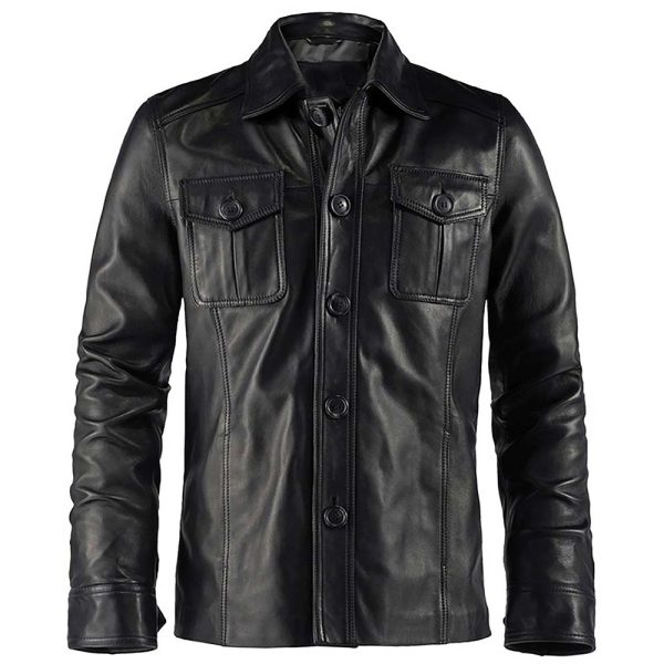 Miller Black Leather Jacket