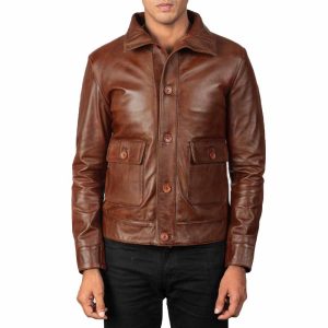 Fashion Men Leather Jacket