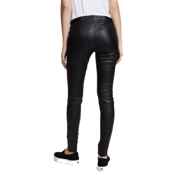 Premium Black Leather Pant