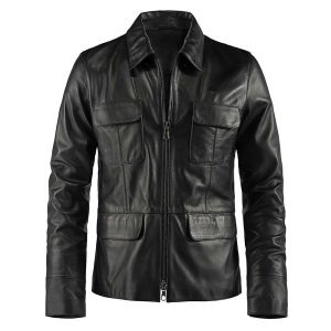 Genuine Leather Shirt for Men's