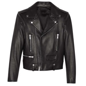 Stylish Fashion Black Leather Jacket