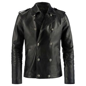 Yuma Black Leather Jacket
